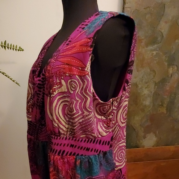 Duo Maternity - Sleeveless Blouse - Size 1X - Picture 2 of 4